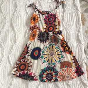 Toddler girls multi colored dress.